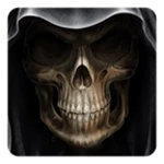 skulls live wallpaper android application logo